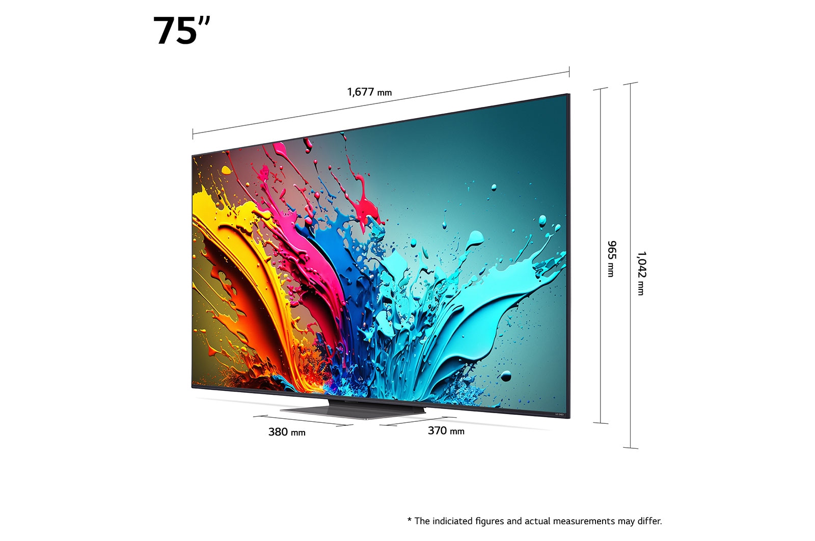 LG 75QNED86T6A 75-Inch 4K QNED AI Smart TV with α8 Processor 2 LG 75QNED86T6A 75-Inch 4K QNED AI Smart TV with α8 Processor - Image 2