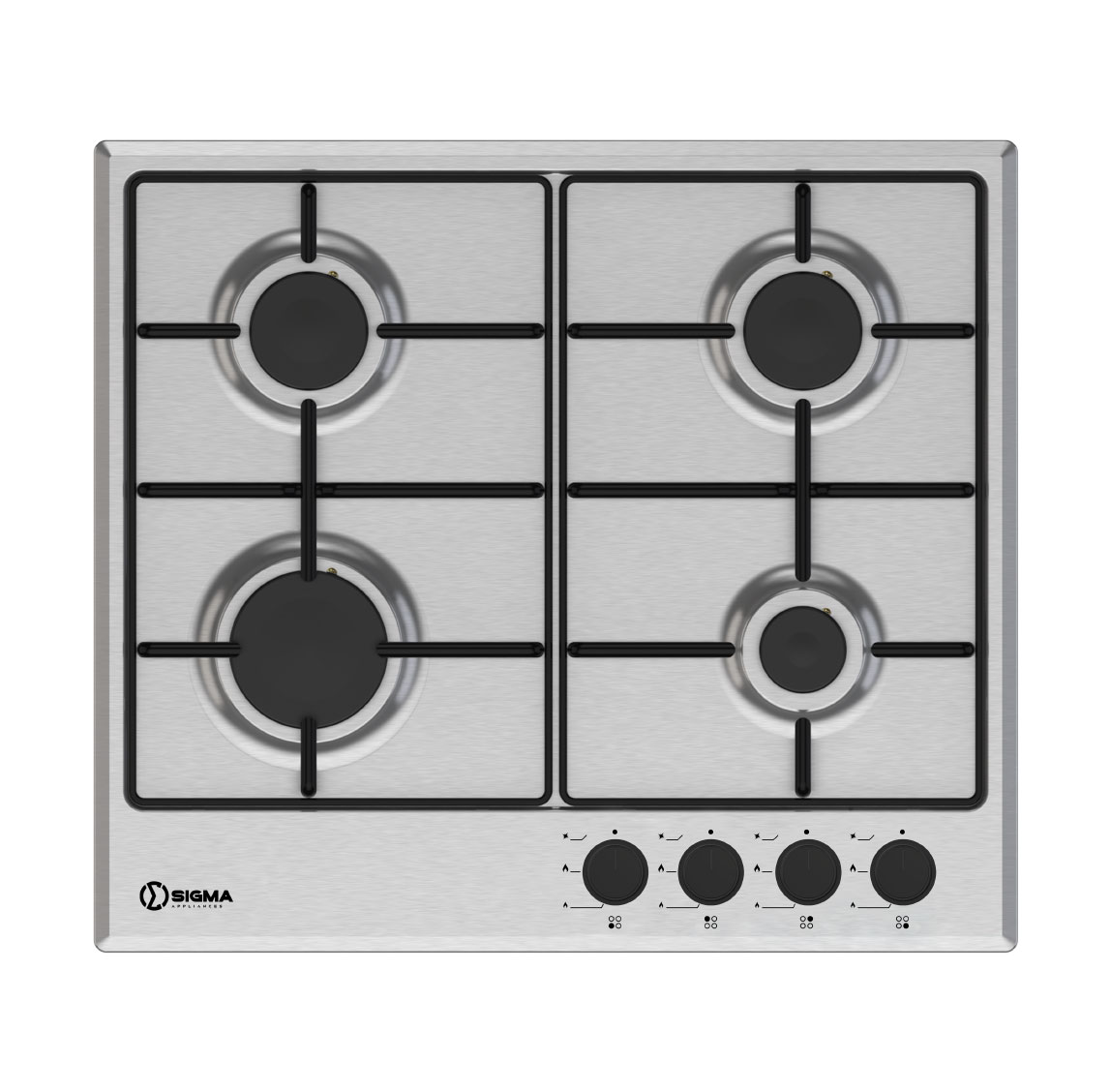 SBGC-60 Sigma Gas Range Cooker – 60cm with 4 Gas Burners & Gas Oven Elegant 1 SBGC-60 Sigma Gas Range Cooker