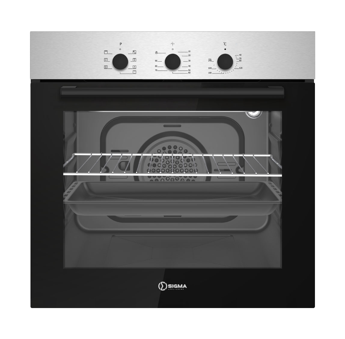 SBEO-60 Sigma Electric Oven – 60L Large Capacity with Rotisserie & Convection 1 SBEO-60 Sigma Electric Oven