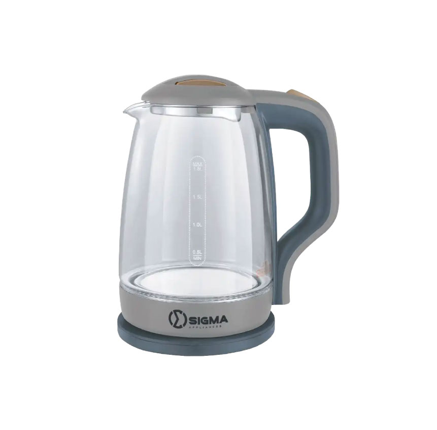 GKT18181A Sigma Electric Glass Kettle – 1.8L with LED Illumination – Perfect Stylish & Fast Boiling 1 GKT18181A Sigma Electric Glass Kettle